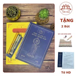 Thumbnail Sổ Tay Chép Kinh Dược Sư Lưu Ly Quang Vương Phật in mờ - Tuệ Nga 1