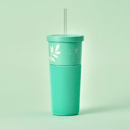 Thumbnail Ly Starbucks Cold Cup 21.5Oz (636ml) SS SILCON SLV N_GRNS LT 1