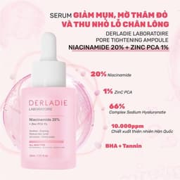 Thumbnail Tinh chất Derladie Laboratoire Pore Tightening Ampoule 1
