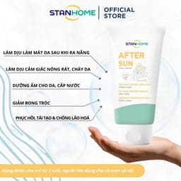 Thumbnail Kem Dưỡng Phục Hồi Da Sau Khi Ra Nắng STANHOME After Sun Extra Chống Lão Hóa Da Nhạy Cảm 150ML 1