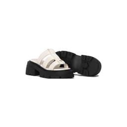 Thumbnail Dép Sandal Nữ THEWOLF QUEEN CAGE SANDAL - CREAM WHITE 3