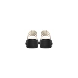 Thumbnail Dép Sandal Nữ THEWOLF QUEEN CAGE SANDAL - CREAM WHITE 4
