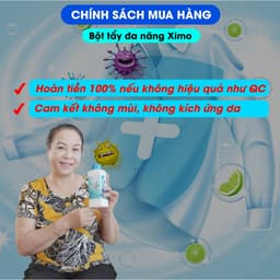 Thumbnail Combo Sạch Nhà Thơm Cửa Bột tẩy vết bẩn Ximo Chai Xịt Tẩy Cặn Canxi CleanZ Chống Ăn Mòn Inox Kèm Lọ Tỏa Hương 2