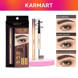 Thumbnail Chì kẻ mày và mascara 2 trong 1 Browit Ultra Fine Dou Eyebrow Pencil & Mascara 1