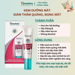 Thumbnail Kem dưỡng giảm thâm quầng mắt Himalaya Under Eye Cream 15g 3