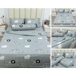 Thumbnail Chăn Hè 1m8x2m trần bông 2 mặt Cotton poly (Được lựa mẫu) 2