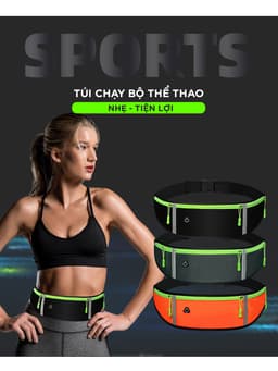 Thumbnail Túi Đeo Chạy Bộ Bảo Hành 12 Tháng Đai Chạy Bộ Thể Thao Có Độ Chống Nước Cao Ngăn Đựng Chai Nước Cleacco DCBPQ Boro Sport 2