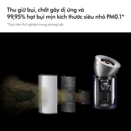 Thumbnail Máy lọc không khí Dyson Purifier Big + Quiet Formaldehyde BP03 (Xám Trắng Xanh Phổ) 3