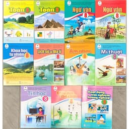 Thumbnail Sách - Sách giáo khoa lớp 8 - chương trình cánh diều (lẻ) + bán kèm 1 quyển vở viết 2