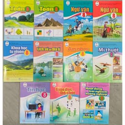 Thumbnail Sách - Sách giáo khoa lớp 8 - chương trình cánh diều (lẻ) + bán kèm 1 quyển vở viết 1