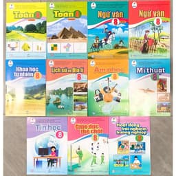 Thumbnail Sách - Sách giáo khoa lớp 8 - chương trình cánh diều (lẻ) + bán kèm 1 quyển vở viết 3