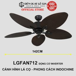 Thumbnail { SALES 50% } Quạt Trần INDOCHINE STYLE | Quạt Trần Phong Cách Đông Dương Đẹp 2024 4
