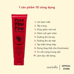Thumbnail Kem Dưỡng Môi Cấp Ẩm Đa Năng Chiết Xuất Đu Đủ Pure Paw Paw 25 gr 2