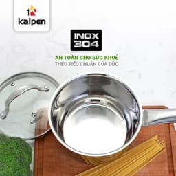 Thumbnail Quánh INOX 304 Cao Cấp 5 Lớp Size 16cm Model L16 Hàng Chính Hãng KALPEN-GIA DỤNG ĐỨC 3