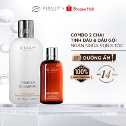 Thumbnail Bộ Gội Xịt Giảm Rụng - Mọc Tóc VIJULLY Dầu Gội Bưởi và Xịt Tinh Dầu Bưởi 2