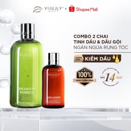Thumbnail Bộ Gội Xịt Giảm Rụng - Mọc Tóc VIJULLY Dầu Gội Bưởi và Xịt Tinh Dầu Bưởi 1