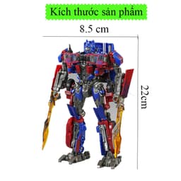 Thumbnail Đồ chơi robot biến hình Transformer Optimus Blumbee KAVY chất liệu hợp kim và nhựa, kích thước lớn 2