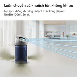 Thumbnail Máy lọc không khí Dyson Purifier Big + Quiet Formaldehyde BP03 (Xám Trắng Xanh Phổ) 2