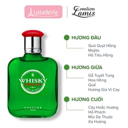 Thumbnail Nước hoa nam Evaflor Whisky Origin chính hãng Pháp hương thơm cay nồng cuốn hút 100ml 2