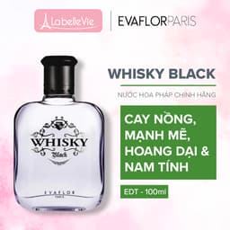 Thumbnail Nước hoa nam Evaflor Whisky Black chính hãng Pháp hương thơm cay nồng mạnh mẽ đậm chất nam tính 100ml 1