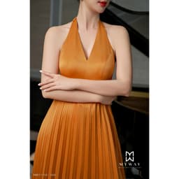 Thumbnail Đầm Nữ Dự Tiệc MY WAY Cổ Yếm Sang Trọng 6MD11155 1
