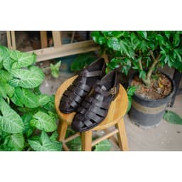Thumbnail Dép Rọ Nam Cao Cấp Gồm Ba Màu Thời Trang Chất Liệu Da Thật Thương Hiệu CNES (TONKIN S 50) 4