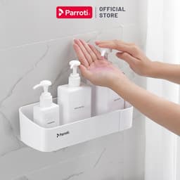 Thumbnail Giá để đồ nhà tắm đa năng, kệ để đồ nhà bếp, kệ dán tường cao cấp Parroti Trophy TP-T01 2