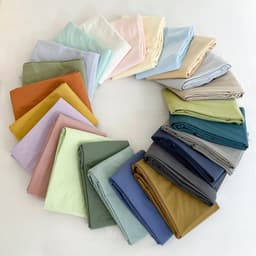 Thumbnail Vỏ Gối Nằm Cotton Tici Mịn Decor, Kích Thước 50x70cm Màu Trơn Mềm Mịn, Không Khoá Kéo 4