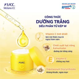 Thumbnail Kem dưỡng trắng dạng gel giúp cải thiện thâm sạm Melano CC Whitening Gel 100g 4
