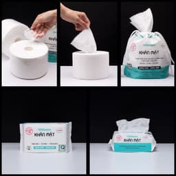 Thumbnail Khăn mặt khô Chillwipes Facial Hand Disposable Cleansing Towel 80 khăn - Cocolux 3