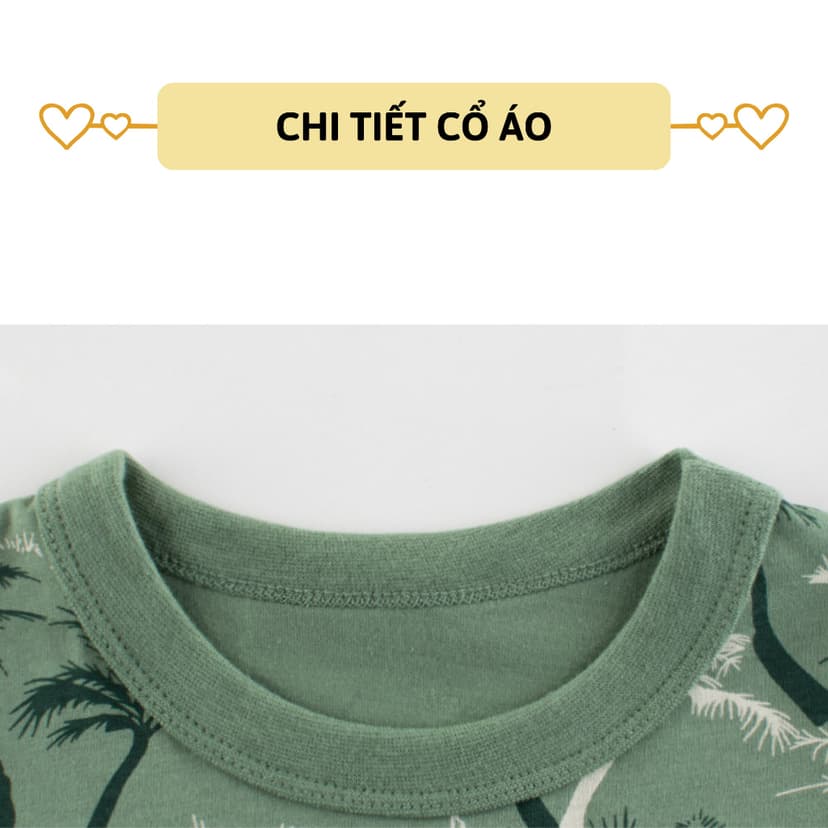 Ảnh Bộ quần áo thun ngắn tay cho bé trai 27Kids đồ bộ nam cho trẻ từ 2-10 tuổi BSSE1 2