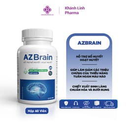Thumbnail AZBR-Viên uống bổ não AZBrain GrowGreenAz cải thiện trí nhớ, tăng tuần hoàn máu não, hoạt huyết, giảm đau đầu 3