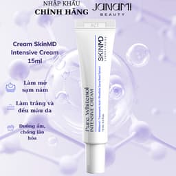 Thumbnail Kem giảm sạm nám và phục hồi làn da mỏng yếu nhạy cảm Skinmd Pure Whitenol Cream Intensive 15ml 3