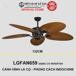 Thumbnail { SALES 50% } Quạt Trần INDOCHINE STYLE | Quạt Trần Phong Cách Đông Dương Đẹp 2024 3