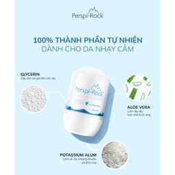 Thumbnail Lăn khử mùi tự nhiên thuần chay Perspi-Rock 50ml 4