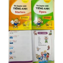 Thumbnail Sách - Vở Luyện Viết Tiếng Anh Starter, Flayer,Mover - Tập viết tiếng anhtheo Cambridge 3