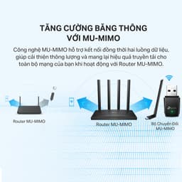 Thumbnail Bộ Chuyển Đổi USB Wifi TP-Link Archer T3U / T3U Plus / T3U Nano Chuẩn AC 1300Mpbs 3