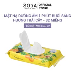 Thumbnail Mặt Nạ Dưỡng Ẩm Buổi Sáng Saborino Hương Trái Cây Morning Facial Sheet Mask 32 Miếng 3
