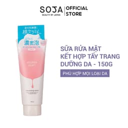 Thumbnail Sữa Rửa Mặt Tẩy Trang Momopuri Tinh Chất Đào Nhật Cleansing Wash 150G 3
