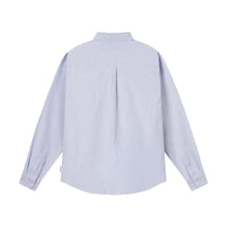 Thumbnail Áo Sơ Mi Tay Dài Kẻ Sọc Teelab Local Brand Vải Oxford Cao Cấp Oversize 3 Màu Xanh, Hồng, Xám SS047 3