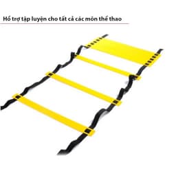 Thumbnail Thang Dây Tập Luyện Thể Thao Thể Lực Và Tốc Độ, Thang Dây Tập Đá Banh - Dài 3-6m - Chính Hãng Dododios 2