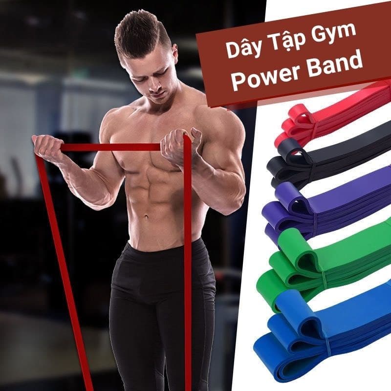 Ảnh Dây Kháng Lực - Dây Trợ Lực Tập Gym Powerband Tập Toàn Thân Chính Hãng Dododios Cực Bền 1