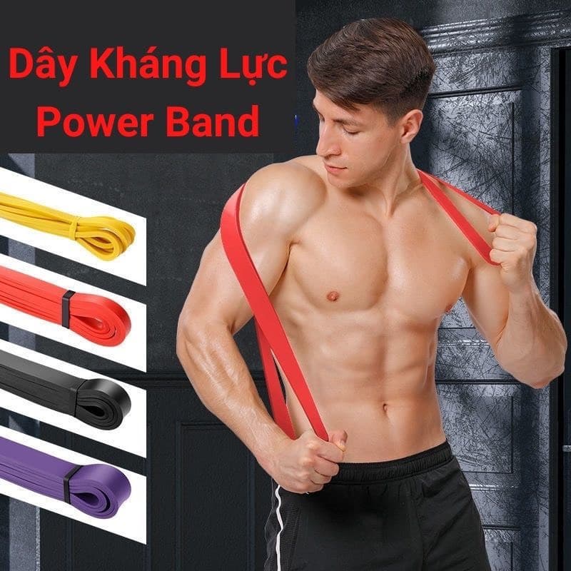 Ảnh Dây Kháng Lực - Dây Trợ Lực Tập Gym Powerband Tập Toàn Thân Chính Hãng Dododios Cực Bền 2