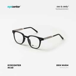 Thumbnail Gọng kính cận nam nữ chính hãng EYECENTER C40S lõi thép chống gãy nhập khẩu by Eye Center Vietnam 3
