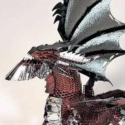 Thumbnail Mô Hình Kim Loại Lắp Ráp 3D Piececool Rồng Đen The Black Dragon [chưa ráp] 3