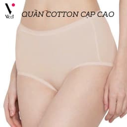 Thumbnail Quần lót nữ cotton cao cấp Vicci QV.102 -105 mềm mại, êm ái, kháng khuẩn khử mùi nhiều màu 2