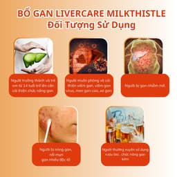 Thumbnail Viên Uống Bổ Gan NUTRIONELIFE Livercare Milkthistle Hỗ Trợ Thải Độc, Hạ Men Gan, Mát Gan, Hộp 30 Viên 3