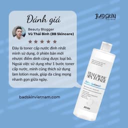 Thumbnail Nước hoa hồng Badskin Hyaluronic Spa Toner 500ml 3