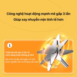 Thumbnail Máy xay sữa hạt đa năng ZOLELE nấu sữa hạt MB601 600ml - Chính hãng 4