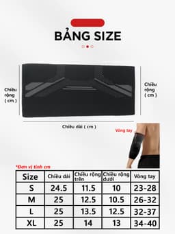 Thumbnail Bắng Quấn Bảo Vệ Khủy Tay Chính Hãng Bảo Vệ Khủy Tay Tập Gym Thoáng Khí Đàn Hồi Cao Cleacco HS083  Boro Sport 2